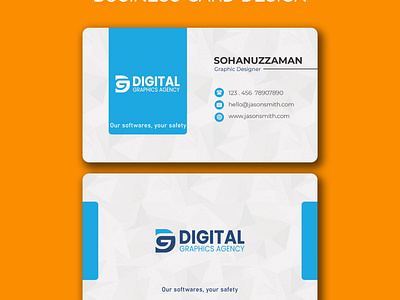 CREATIVE BUSINESS CARD DESIGN branding business card design creative design creativebusiness card design digital grapgic agency graphic design ui