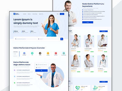 Doctor Platform branding dashboard ui design illustration interaction design logo ui ux web webdesign