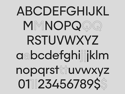 Majorant Typeface geometry