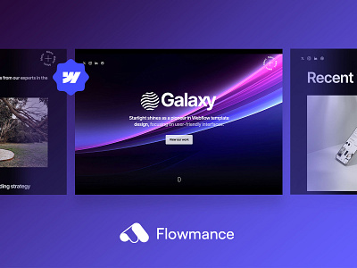 🚀 Elevate your online presence with Galaxy - Webflow agency template design template webflow webflow template webflowtemplate websitedesign