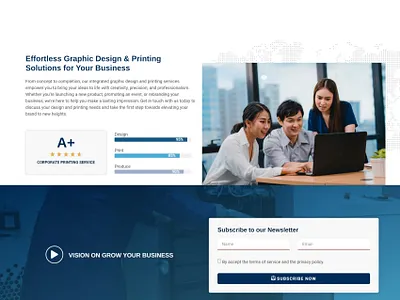 Wim Design - Printing Services elementor website wordpress