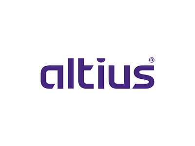 Altius Software Wordmark brand brandcollateral branding corporate identity design development graphic design leeds logo logomark software uk visual identity wordmark