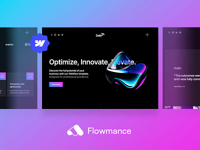 🌟 Exciting news for marketing professionals 🚀 agency template design template webflow webflow template webflowtemplate websitedesign