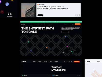 Axelar - Website Redesign