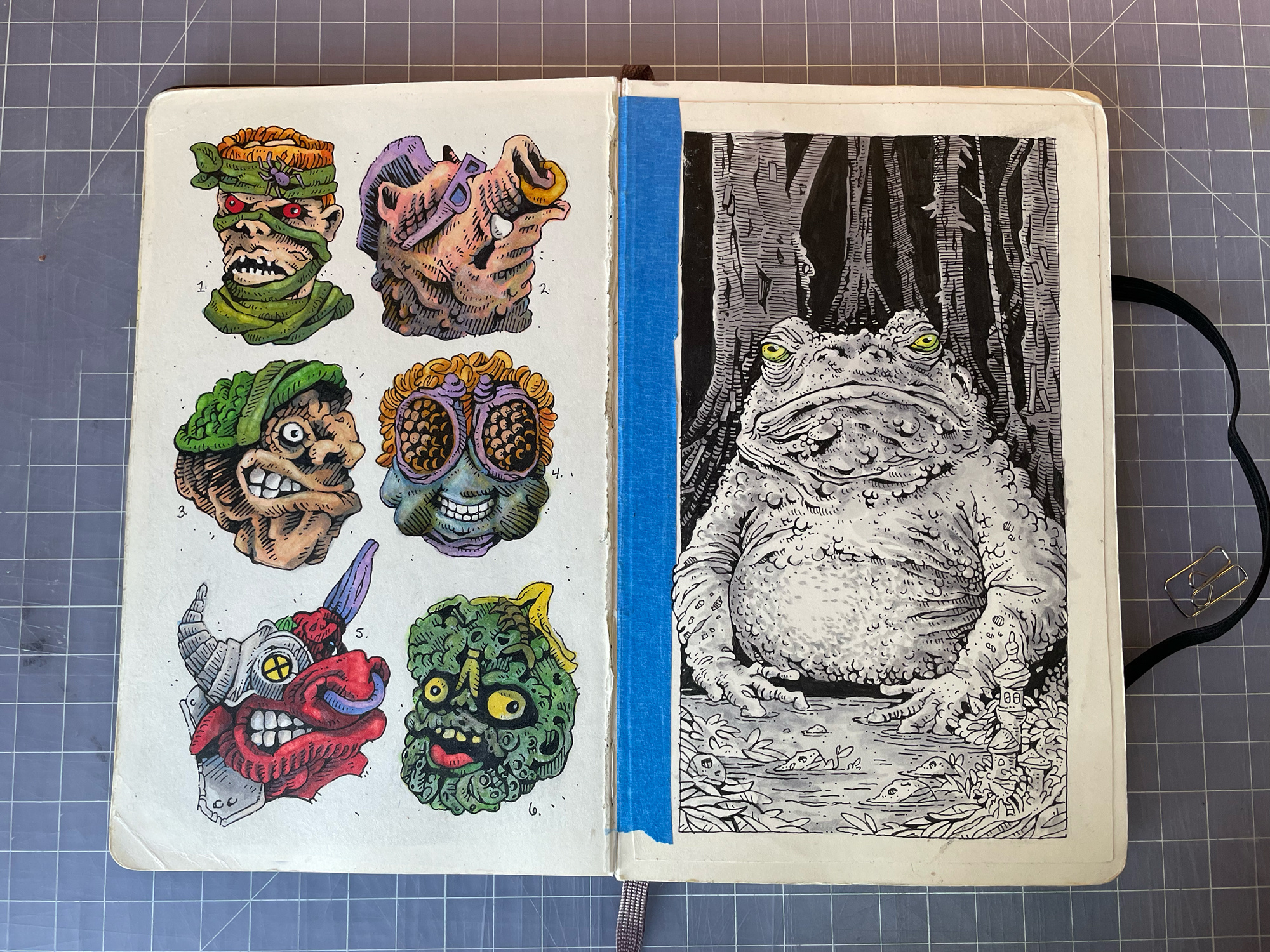 Sketchbook Dump 2 drawing moleskine sketchbook