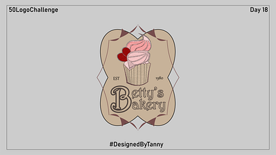 Betty's Bakery branding graphic design logo