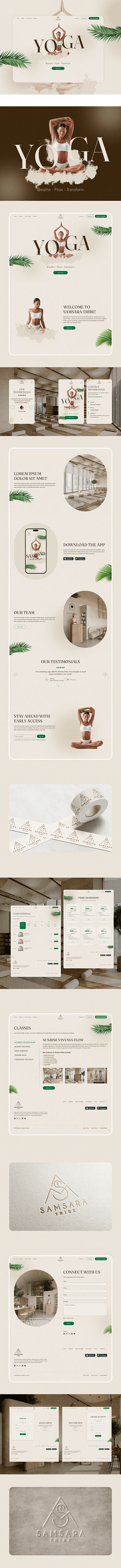 Wellness and Recreation Membership Website branding cafe custom development fitness interaction design landing page logo modern modern design ui ux web application web design web dev webflow website application website design website development yoga