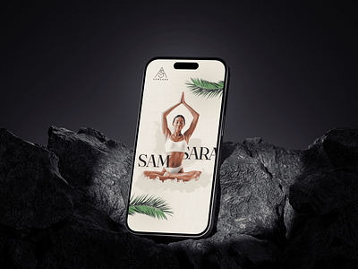 Samsara Yoga Studio branding logo website design website development