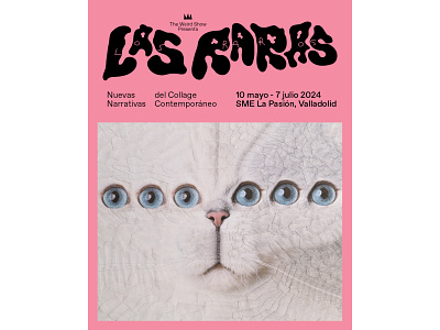 Los Raros / Las Raras art collage contemporarycollage exhibition losraroslasraras theweirsdshowism valladolid