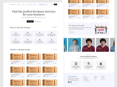 Hire a freelancer landing page Agency Web design agency landing page branding concept design. design freelance job freelancer platform graphic design hire freelancer hire online job finder job finder website landingpage pro ui designer professional ui designer ui ux web design website