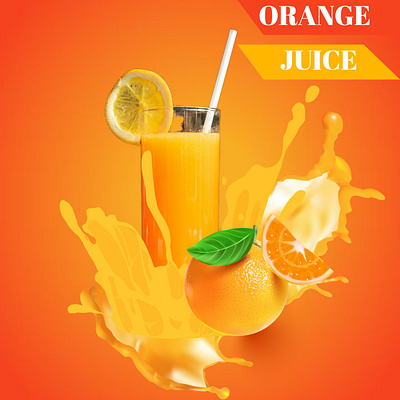Orange juice social media post branding design facebook post graphic design social media post