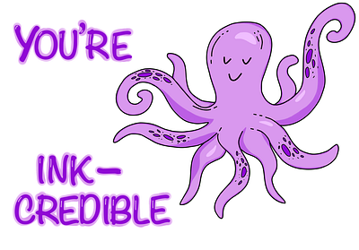 Squid cute denmark draw drawing squid