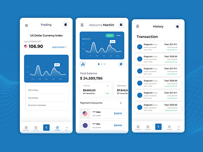 GAMI Bank - Mobile App Design UI UX app design bank app design bank app ui banking app design graphic design mobile app design ui ui design ux design wallet app deisgn wallet app ui