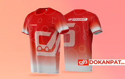 T-shirt design for dokanpat brand branding jersydesign tshirtdesign