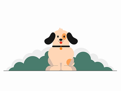 Cute Doggy animation character animation design gif google graph icon illustration lottie motion graphics ui vector