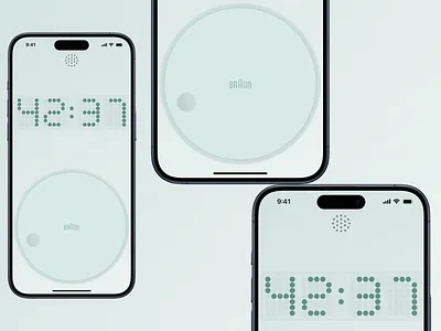 Timer App android app design ios mobile ui