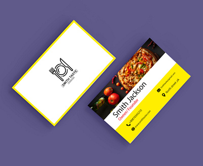 Business card design branding graphic design logo