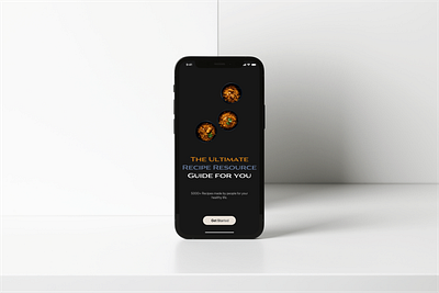 Recipe App Design conncept design food app mobile app ui ux website