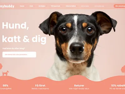 "Hobby-förbättring" av tinybuddy's startsida, under 1 timme!