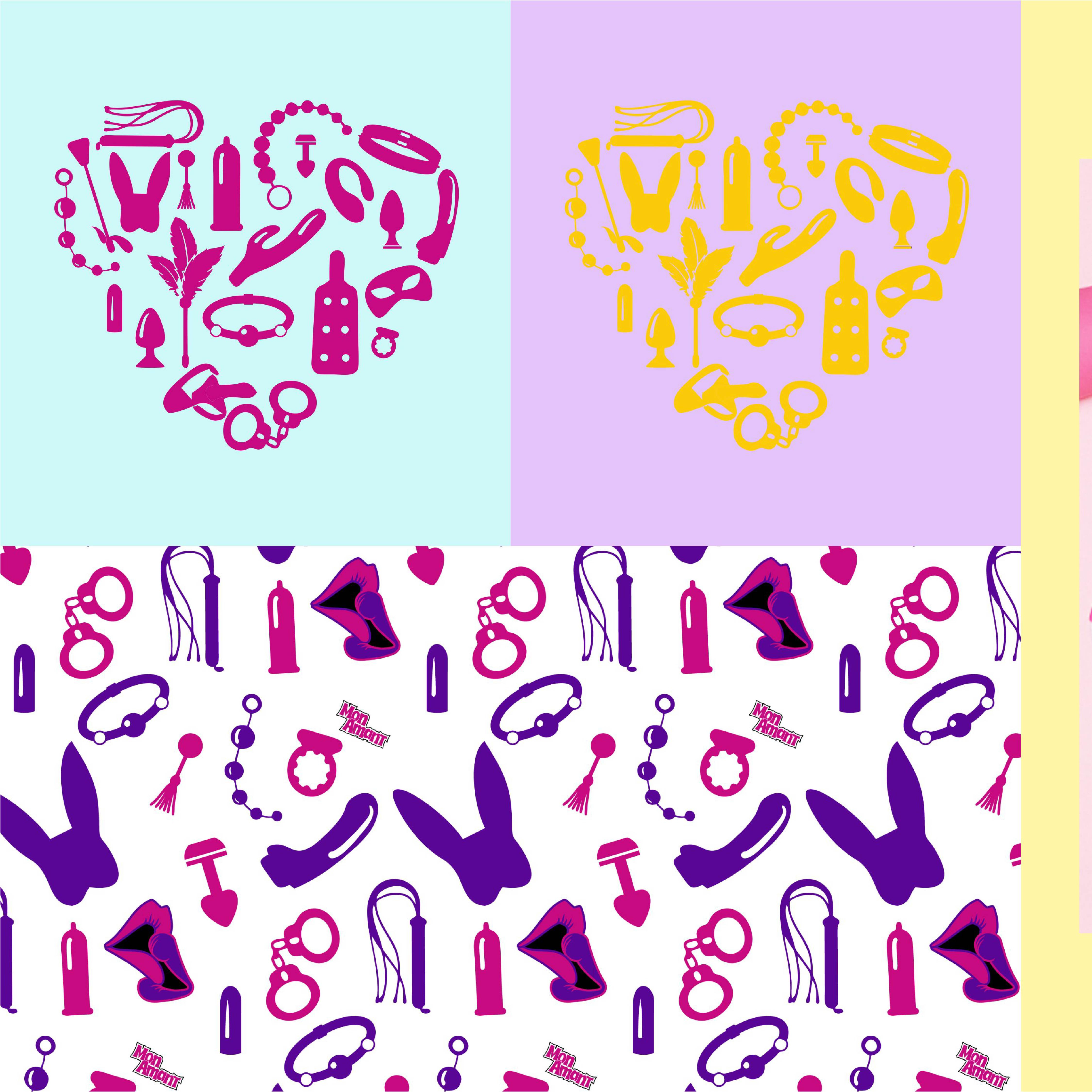 Mon Amant Identidad para Redes Sociales branding graphic design identidad visual logo