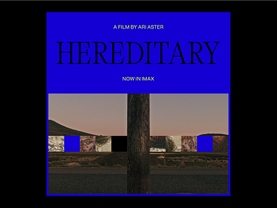 her(h)e(a)ditary is in imax a24 dontloseyourhead hereditary movie poster