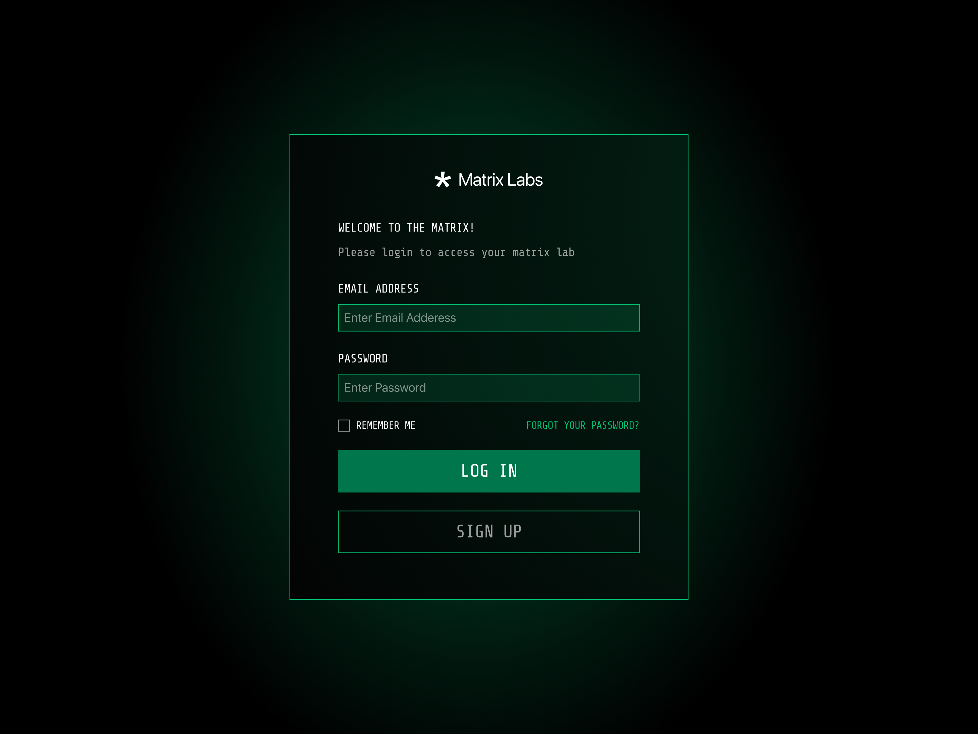 Futuristic UI concept - based on Matrix (movie) app branding cryptocurrency design product design ui ux
