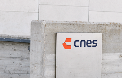 CNES Branding brand development brand identity brand refresh branding graphic design logo logo design signage