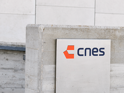 CNES Branding brand development brand identity brand refresh branding graphic design logo logo design signage