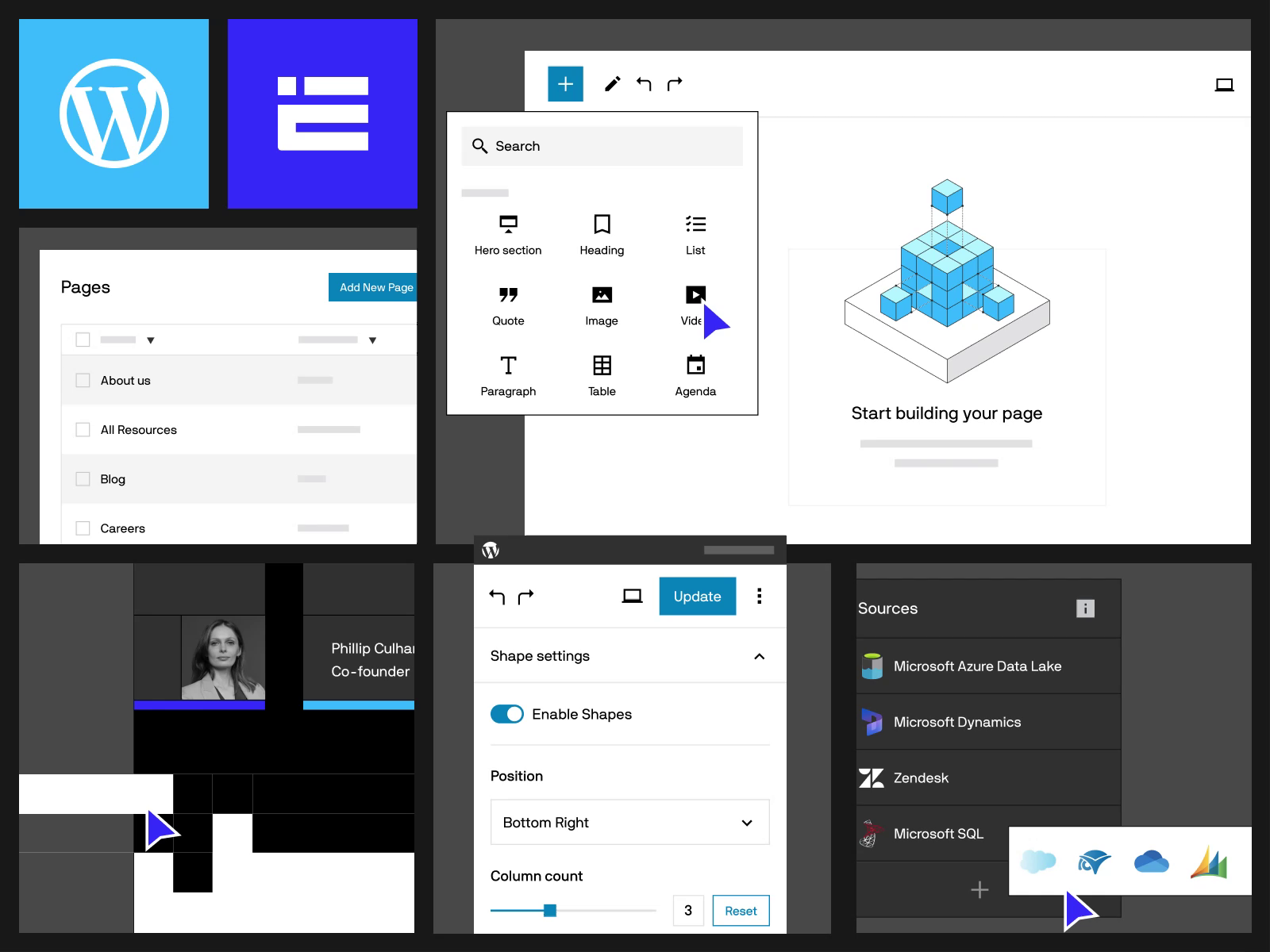 Example of Branding & Website / Design + Build