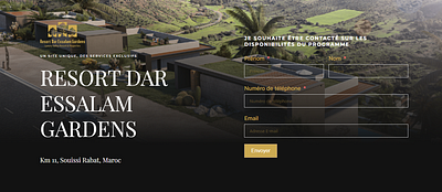 Resort Dar Essalam Gardens - Landing Page