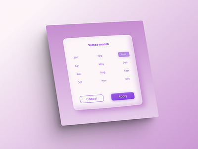 Daily UI : Date Picker claymorphism component daily ui date picker design figma ui ux video games