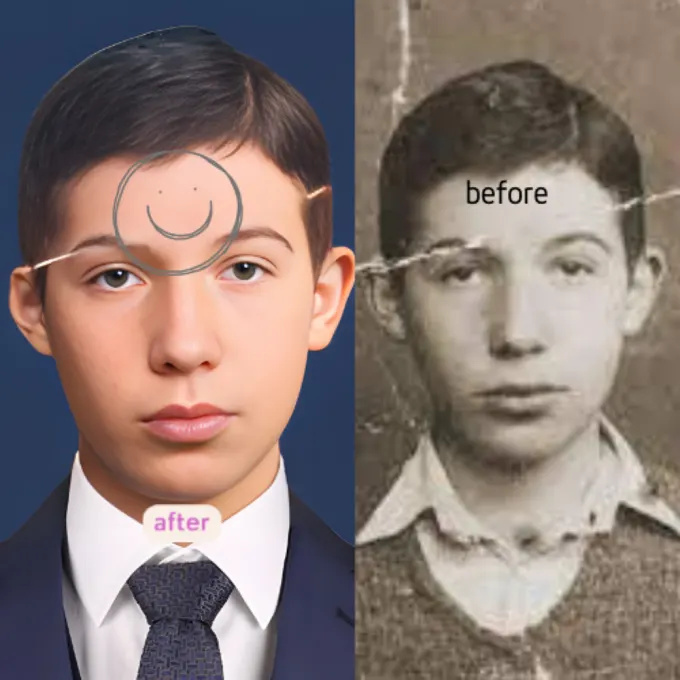 Revive the image, improve it, and change the clothes by ZIKO on Dribbble