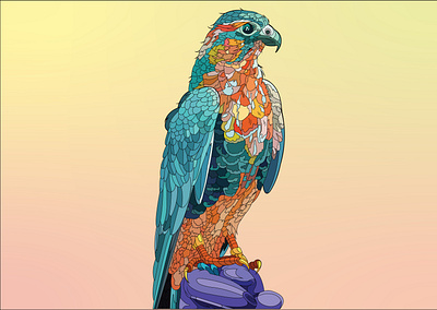 eagle #illustrator graphic design logo