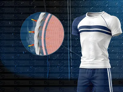 Microscopic elements of a Fiber (1) 3d branding graphic design logo motion graphics