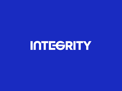 Integrity create logo branding graphic design logo