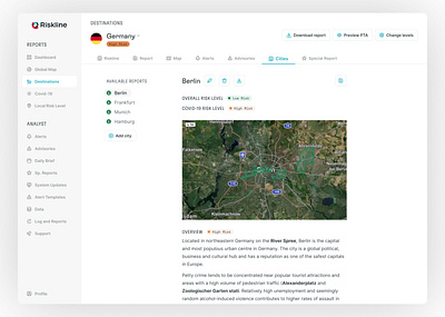 AI Risk Monitoring: Product Redesign ai dense figma gt flexa light mode map navigation product design product redesign redesign risk tabs ui ui design web app