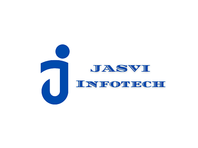 Jasvi Infotech brand identity branding design graphic design graphic designer information technology company it firm it company jasvi jasvi infotech logo logo design website development