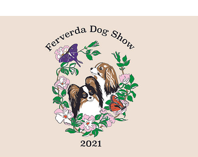 Ferverda Dog Show graphic artist graphic design screen printing t shirt