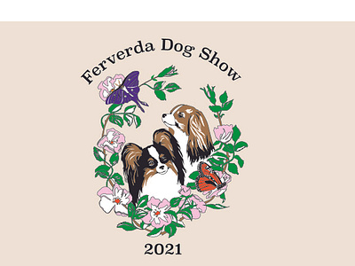 Ferverda Dog Show graphic artist graphic design screen printing t shirt