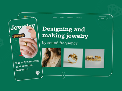 Idea for Startup - App Making & Design jewelry based on sound fr app application jewelry jewelry making sound frequency sound frequency startup study case ui user interface ux