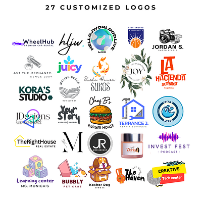 Logos & Typography branding design logos story telling typography ui ux