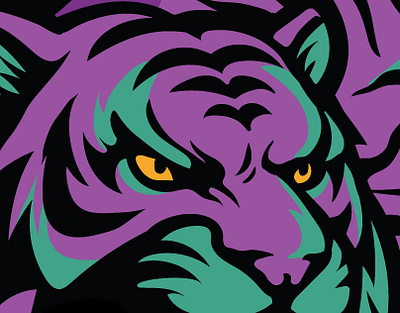 The Lilac Tiger adobe art behance branding dribbble graphic graphic design illustration illustrator logo vector