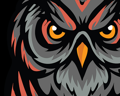 Colorful Owl adobe art behance branding design graphic design illustration logo owl ui vector