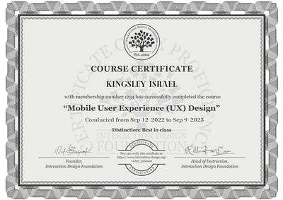 This was last years work but I hope this year bring result #uiux certificate design pro ui ui ux ux