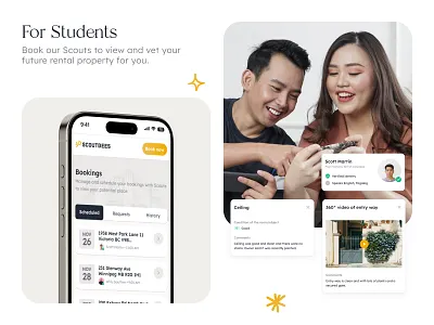 ScoutBees — For Students design kervin tan krvin product designer ui design ui designer ux design ux designer