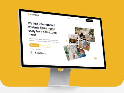 ScoutBees Desktop Site kervin tan krvin landing page product design product designer ui design ui designer ux design ux designer web design website design