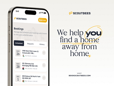 ScoutBees Platform app design app designer kervin tan krvin mobile app mobile design product design product designer ui design ui designer ux design ux designer