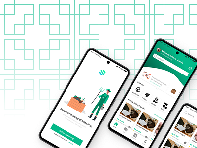 Mobile App: Simapuk farm food waste ui uiux ux