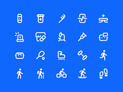 asklepios UI Icon set healthcare icon icon pack icon set minimal icon ui icon