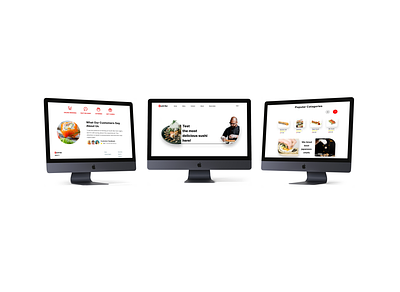 Sushi Bar Desktop challenge dai dailyui graphic design ui ui challenge user interface